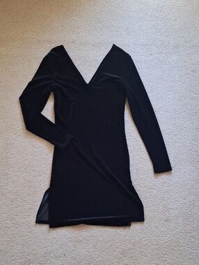 Velvet Little Black Dress